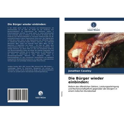 Die Bürger wieder einbinden:, Taschenbuch von Jonathan Caseley, BoD - Books on Demand, 978-620-3-24329-1