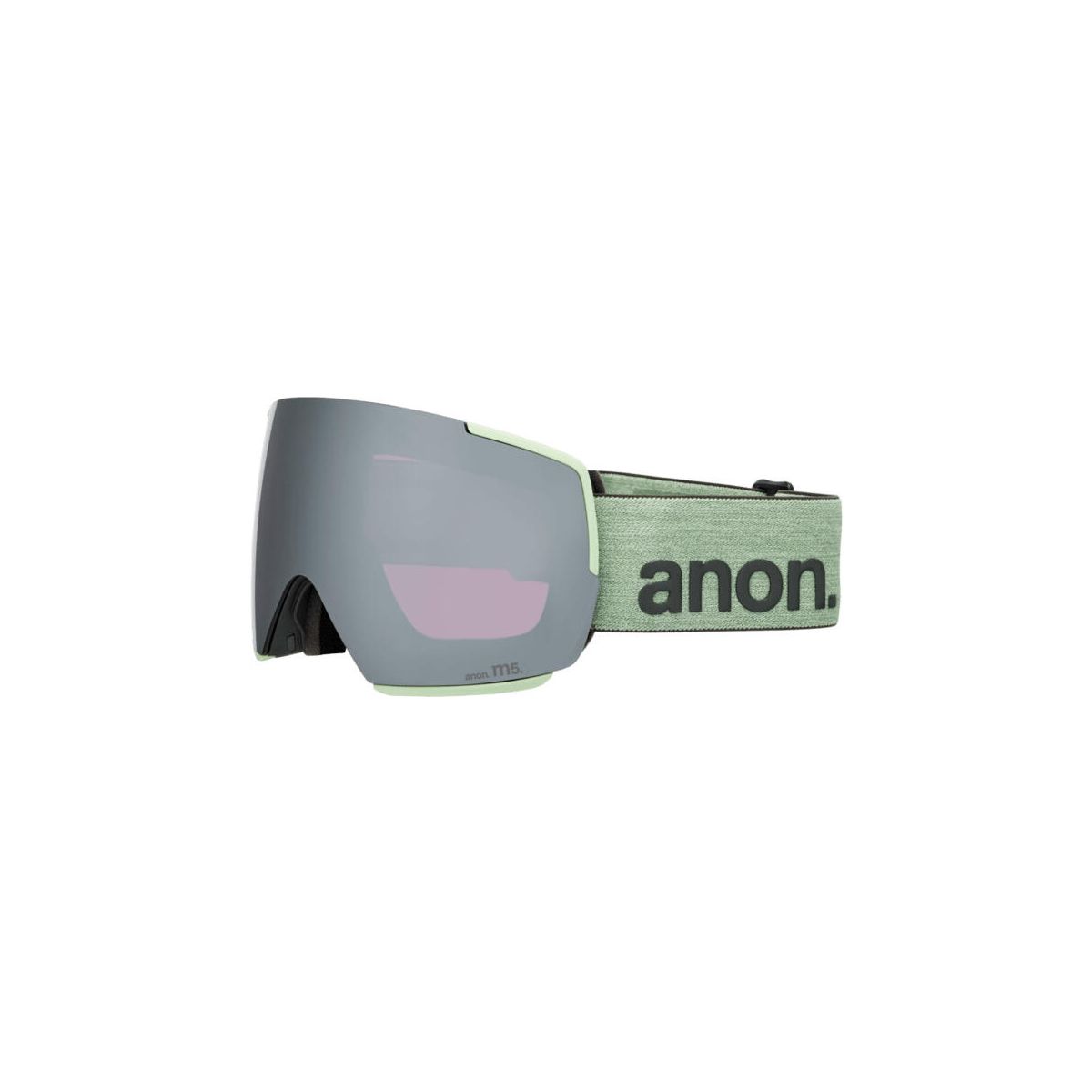 Anon M5 Goggles + Bonus Lens + MFI Face Mask soft sage/perceive sunny onyx (EW3) Regular NA 2394312-EW3-NA