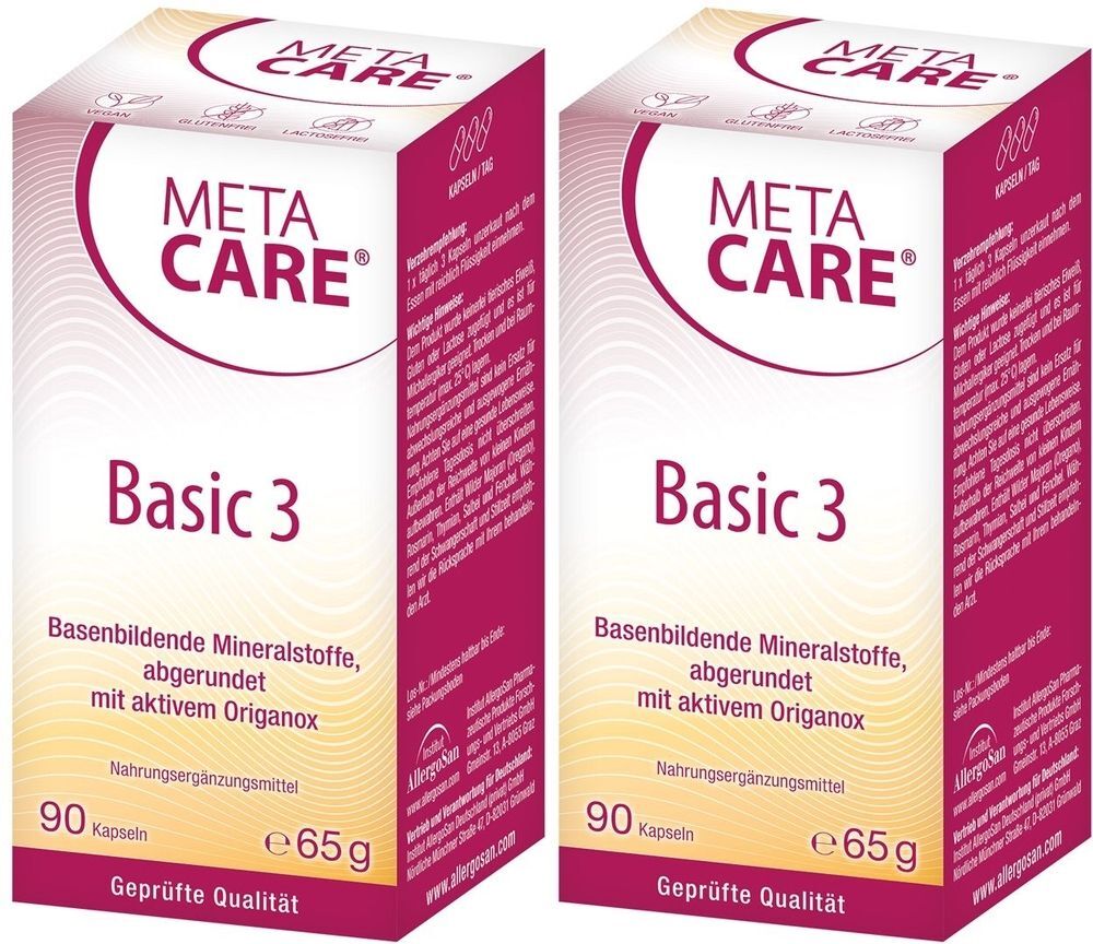 metacare Meta-Care Basic 3 Kapseln 2x 2x90 St