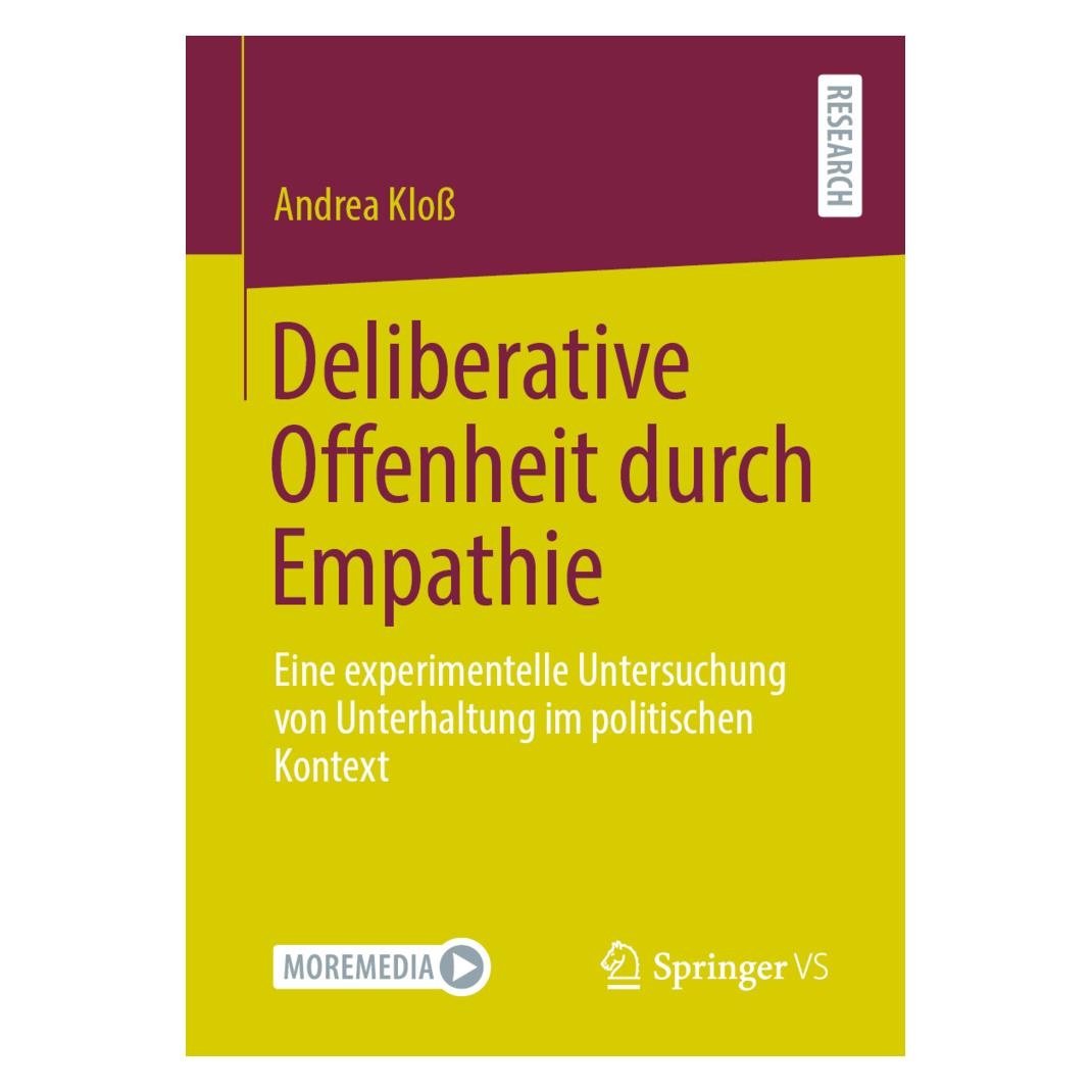 Springer Deliberative Offenheit durch Empathie (Deutsch, Softcover, Andrea Kloss) (56165290)