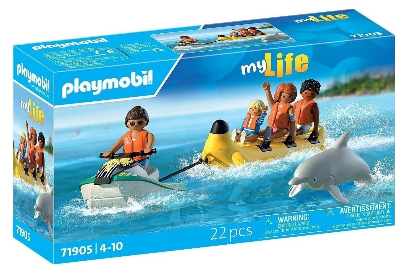 Playmobil My Life Beach Holidays Jet Ski, Banana Boat en 4 figuren, 71905