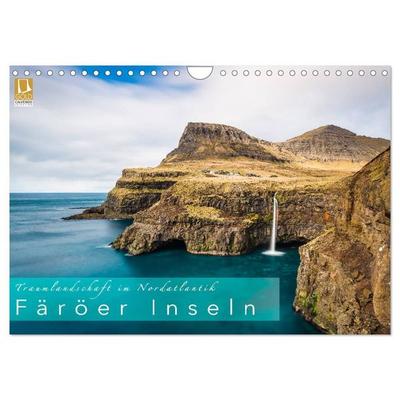 Traumlandschaft im Nordatlantik. Färöer Inseln (Wandkalender 2027 DIN A4 quer), CALVENDO Monatskalender