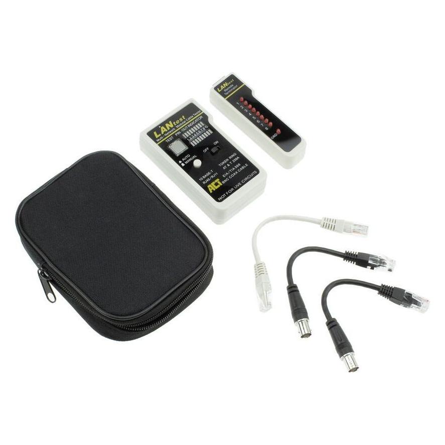 Intronics LAN Tester - UTP/ FTP/BNC (Kabeltester) (DX240)