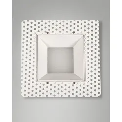 Fabas Luce Kris Symmetrisce Deckeneinbauversion mit Rahmen Einbauleuchte 6961-02-252 Weiß IP40
