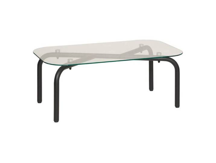 Table basse Hecate noir 110x60cm - Atmosphera Créateur d'intérieur