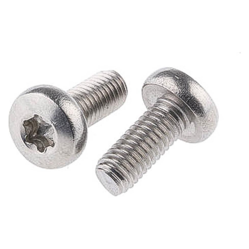 RS PRO Linsenkopf Innensechsrund Schrauben, Edelstahl A2, M1.6 x 8mm (1795707)