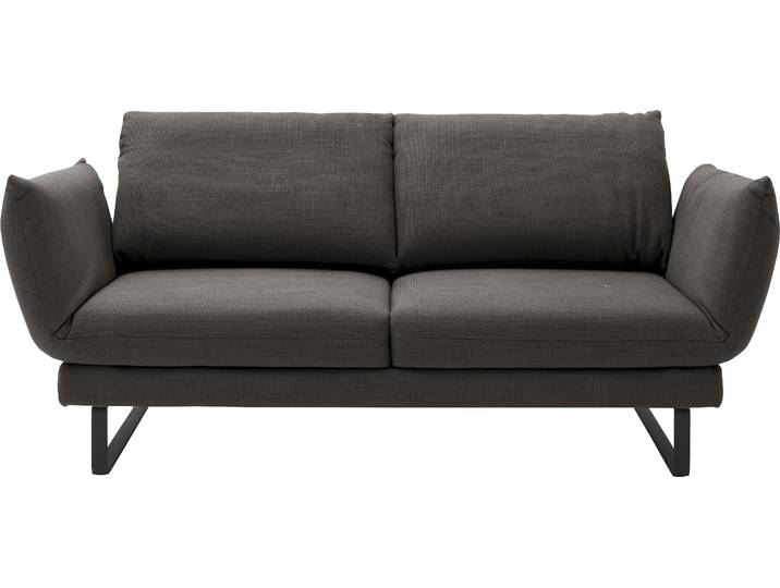 2-Sitzer Spin, Multifunktionssofa, bequem und hochwertig verarbeitet , schwarz, B:228cm H:85cm T:215cm, 100% Polyester, SCHÖNER WOHNEN-KOLLEKTION, Sofas, Drehsitz-Funktion, USB-Anschluss, Armlehnfunktion, Rückenverstellung