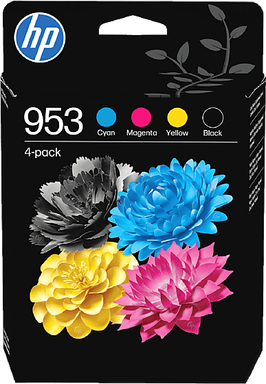Cartucho de tinta - HP 953 CMYK, 6ZC69AE, Negro, Cian, Magenta, Amarillo
