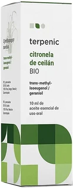 Terpenic Aceite Esencial Citronela Ceylan 10 ml