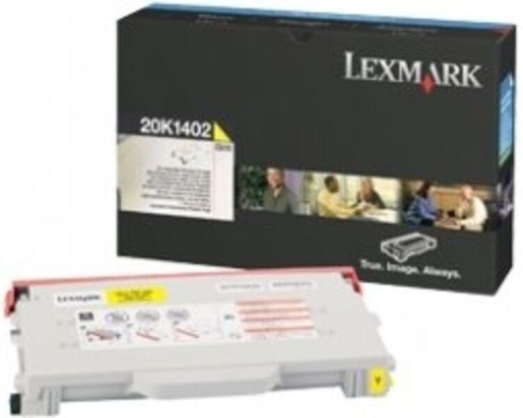 Lexmark 20K1402 - Gelb - Toner
