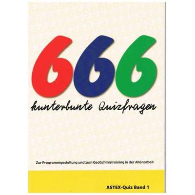 666 kunterbunte Quizfragen, Taschenbuch von Karl Mangei, Mangei, 978-3-9807804-0-7