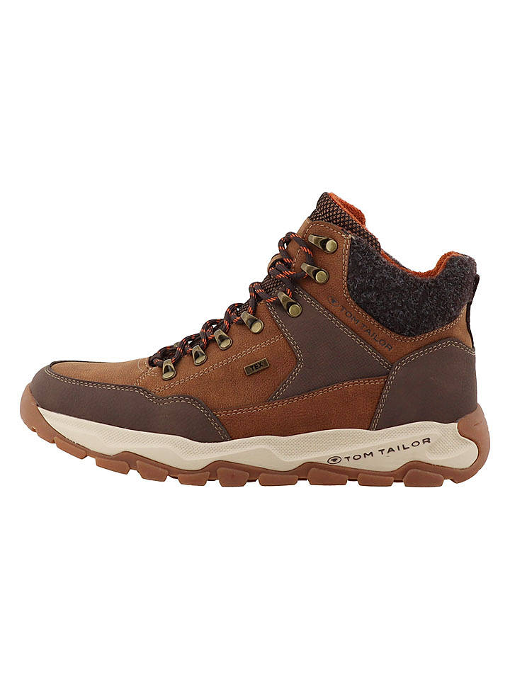 Tom Tailor Boots in Hellbraun - 45