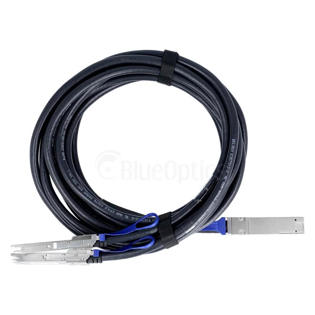 BlueLAN Arista C-Q200-Q200-2M kompatibles Direct Attach Kabel 200GBASE-CR4 QSFP-DD BL292901W2M26 (C-Q200-Q200-2M-BL)