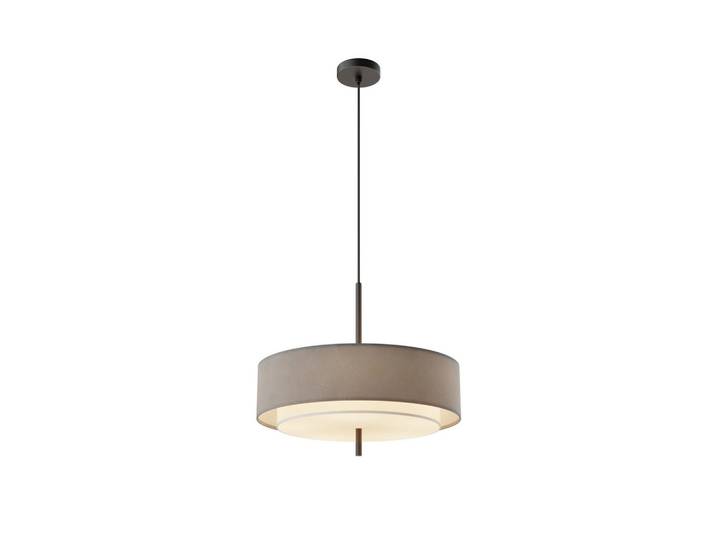 Maytoni Pendelleuchte Bergamo, Schwarz, Metall, quadratisch, 346 cm, höhenverstellbar, gleichmäßige Lichtverteilung, Lampen & Leuchten, Innenbeleuchtung, Hängeleuchten, Pendelleuchten