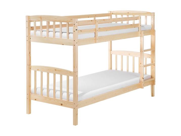 HOCHBETT Heller Holzfarbton 90-200 cm Revin