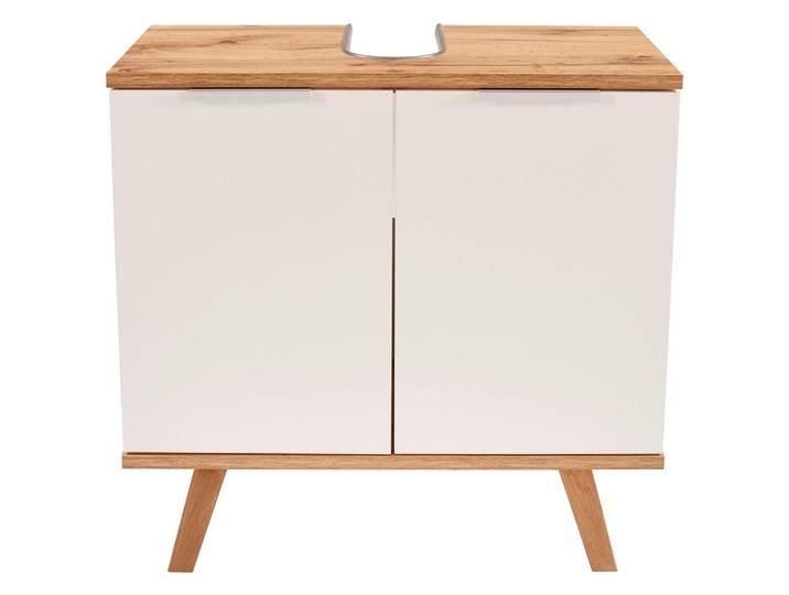 Waschbeckenunterschrank Turin 4 B: 60 cm Weiß