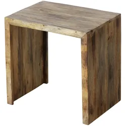 Tisch LAPJO (BHT 35x50x50 cm) - braun - BHT 35x50x50 cm