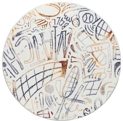 Katie Merz SPORTSGLYPHS Tennis Area Rug