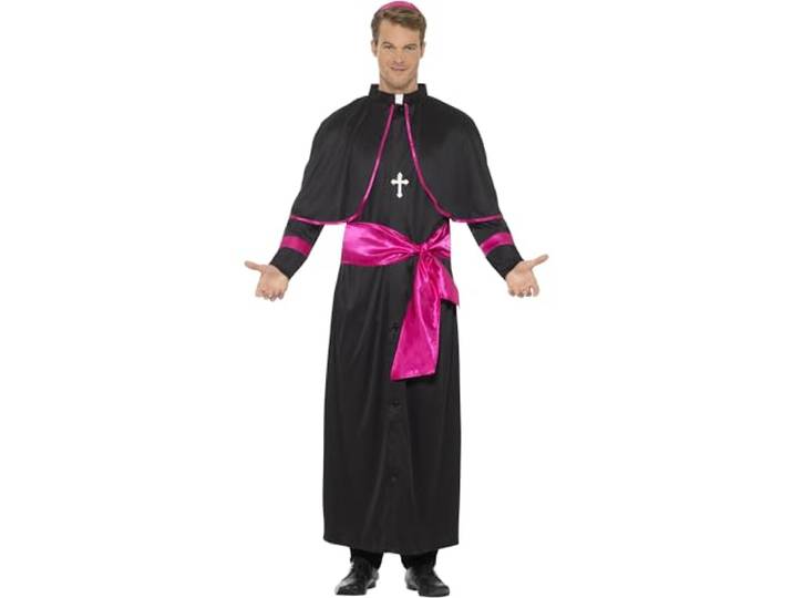 Smiffys Cardinal Costume, Black