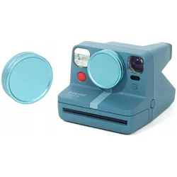 Loveinstant Dekielek Ochronny Dekiel Osłona Aluminium na Obiektyw do Polaroid Now Now+ / Niebieski, Objektivdeckel, Blau