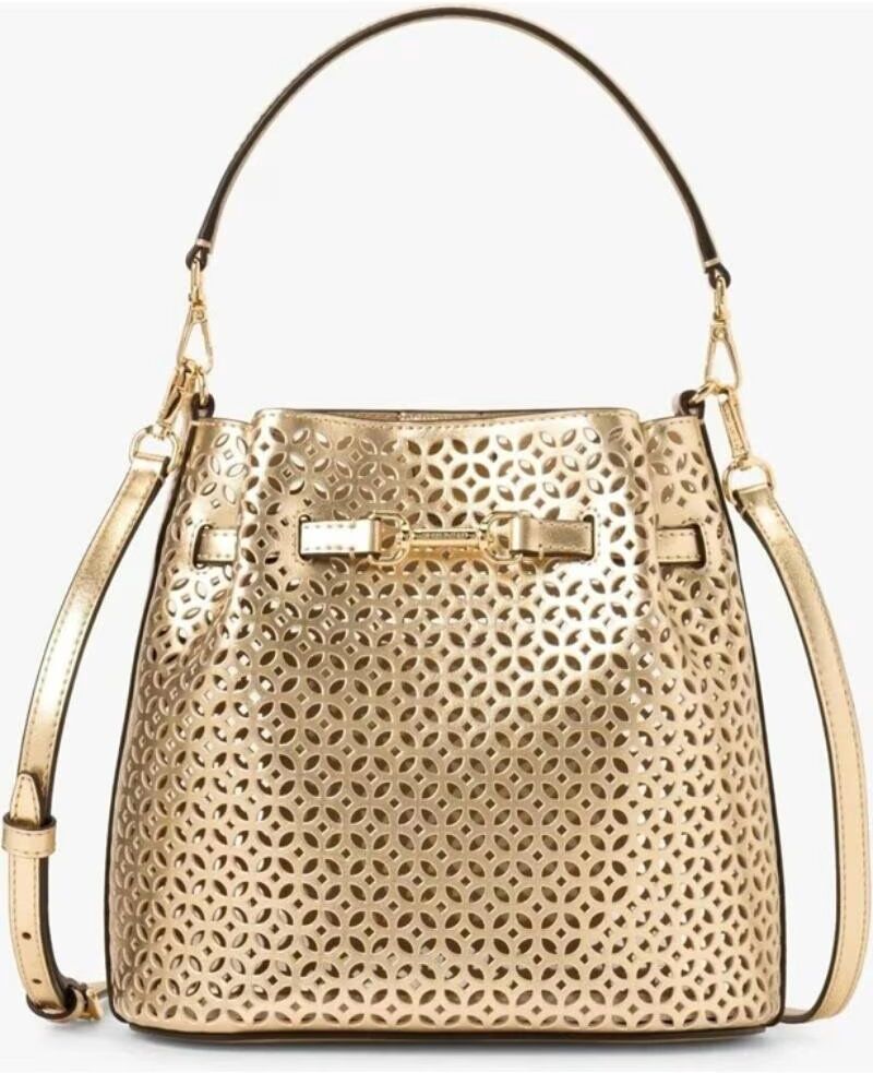 Bolso Bandolera Michael Kors 35s6g2zc1k Pale Gold 20x20x12cm Mujer