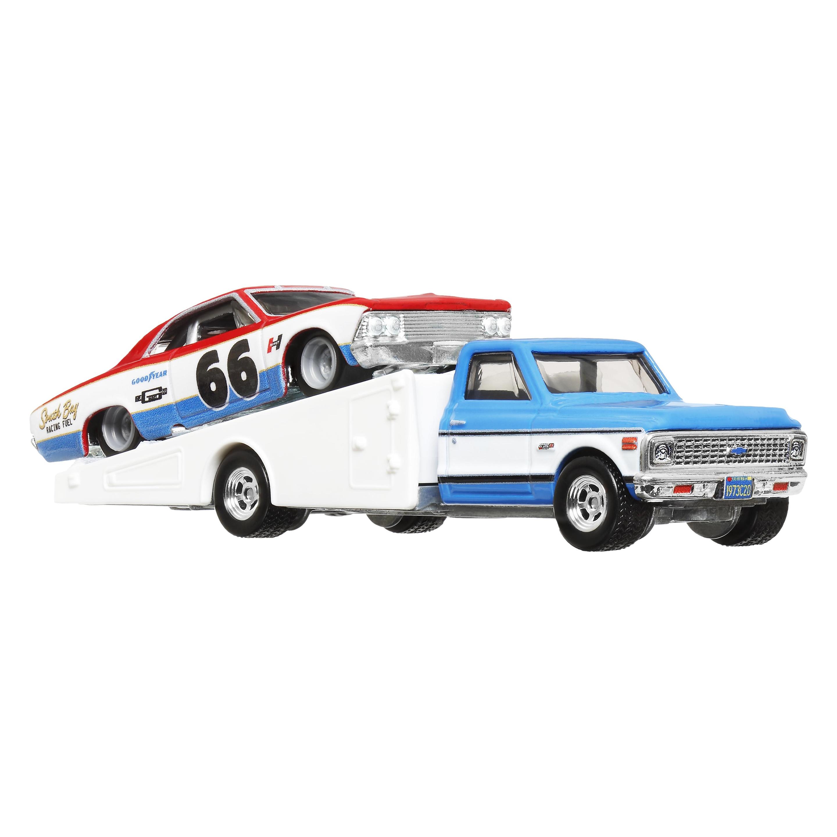 Hot Wheels αα ηα '66 Chevelle '72 Chevy Ramp Truck 3+ HRV40 (HRV40)