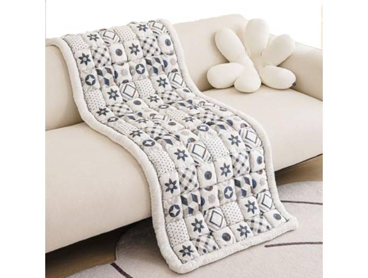 KRXSOBNV Das Sofa, Baumwoll-Sofaüberzüge Haustiere (2/3-Sitzer), haustierfreundlich(Pattern a,70x180cm)