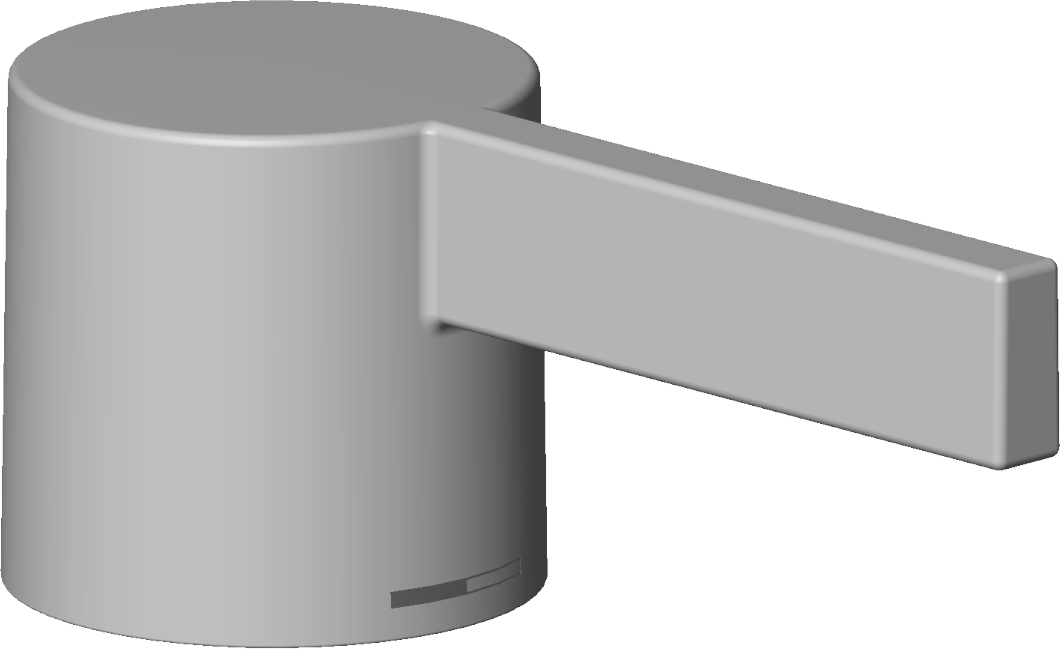 levier Dornbracht WT-EHM 092067003-06 platine mat