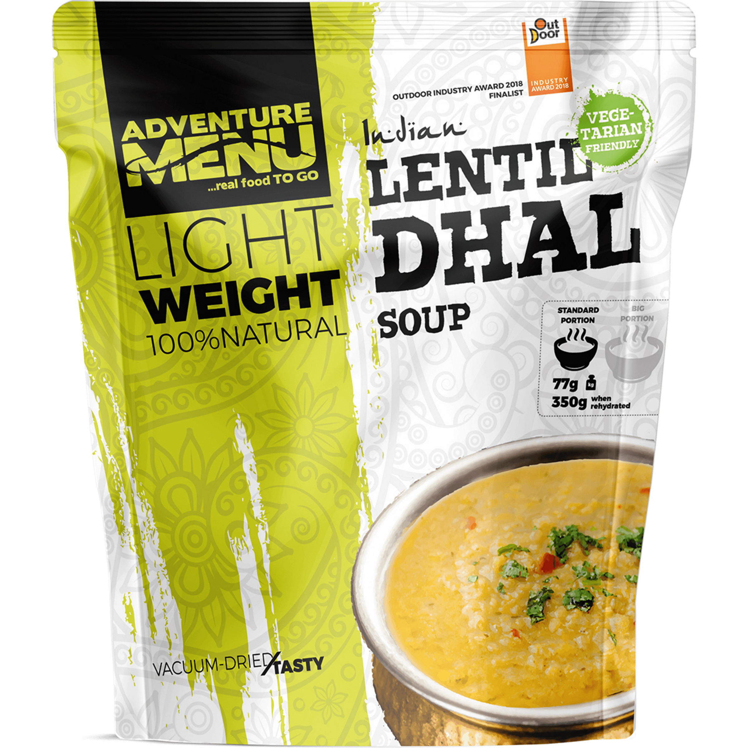 Adventure Menu Linsen-Dal Trekkingnahrung Größe 77g