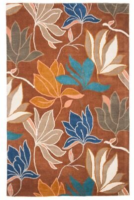 SAFAVIEH Handmade Soho Efthemia Floral N.Z. Wool Rug
