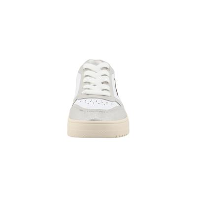 Sneaker TOM TAILOR "Tom Tailor Sneaker Low", Damen, Gr. 38, silber (silber, weiß), Polyurethan, Schuhe Sneaker