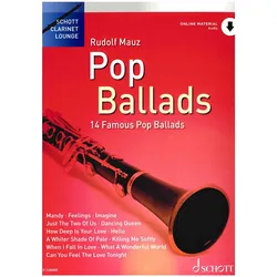 Schott Clarinet Lounge - Pop Ballads - Notenbuch