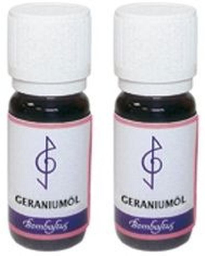 Bombastus Geraniumöl ätherisch 2x 2x10 ml Ätherisches Öl