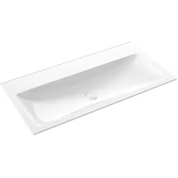 emco evo 1000 Waschtisch, 1011x522mm, ohne Überlauf, für Unterschrank evo 1000, 957711432, Ausführung: 2 Hahnlöcher