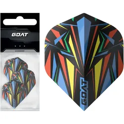 3er Pack GOAT Darts Athlete Flights blue