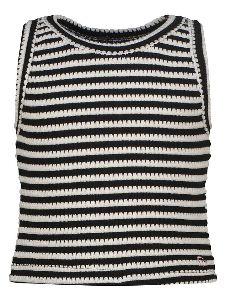 RAIZZED® Top "Taja" in Schwarz/ Weiß - 164