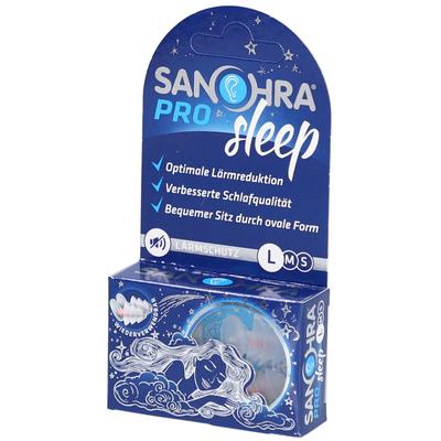 Sanohra pro sleep Gehörschutzstöpsel L 9-13 mm 2 St Ohrstöpsel