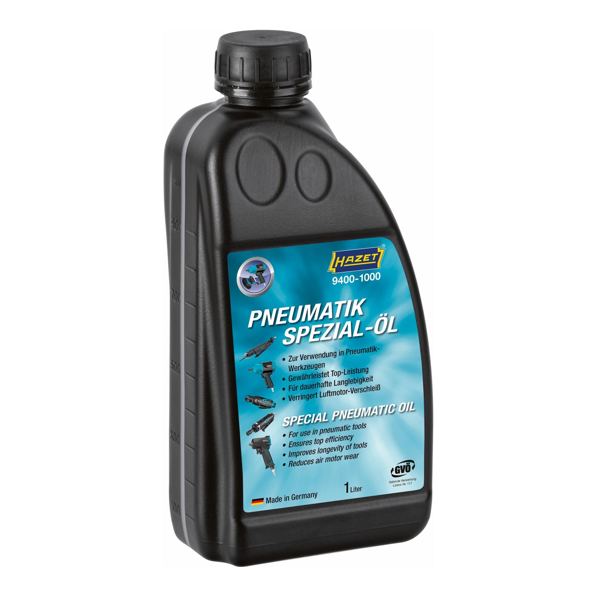 HAZET Pneumatik Spezial-Öl 1000 ml 9400-1000)