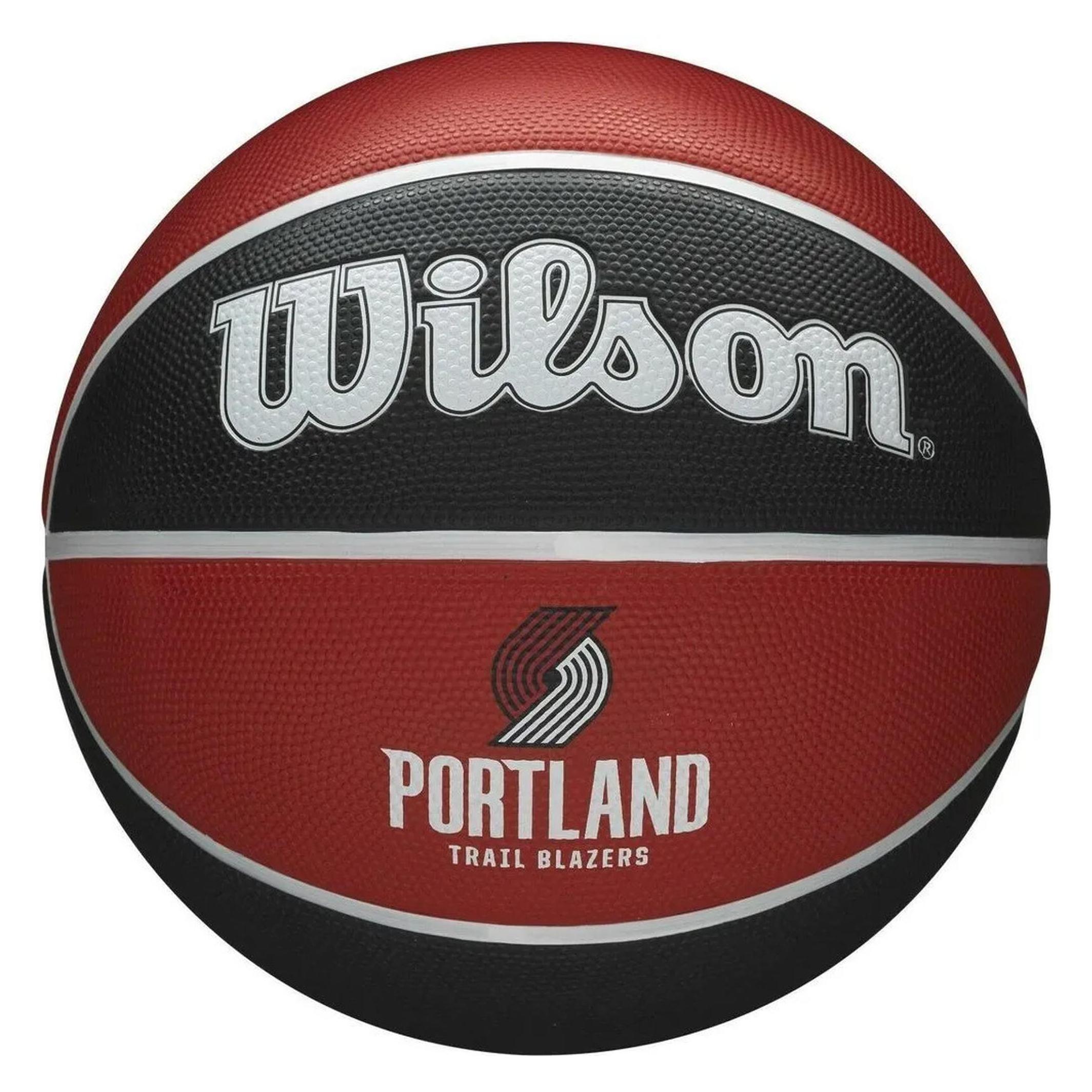 Wilson Nba Team Tribute Basketball Por Blazers (7) (WTB13XBPR)