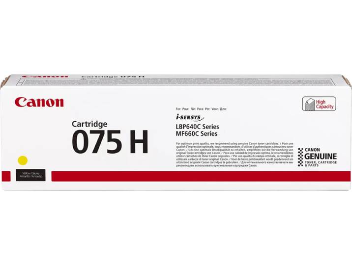 Canon 075H toner geel