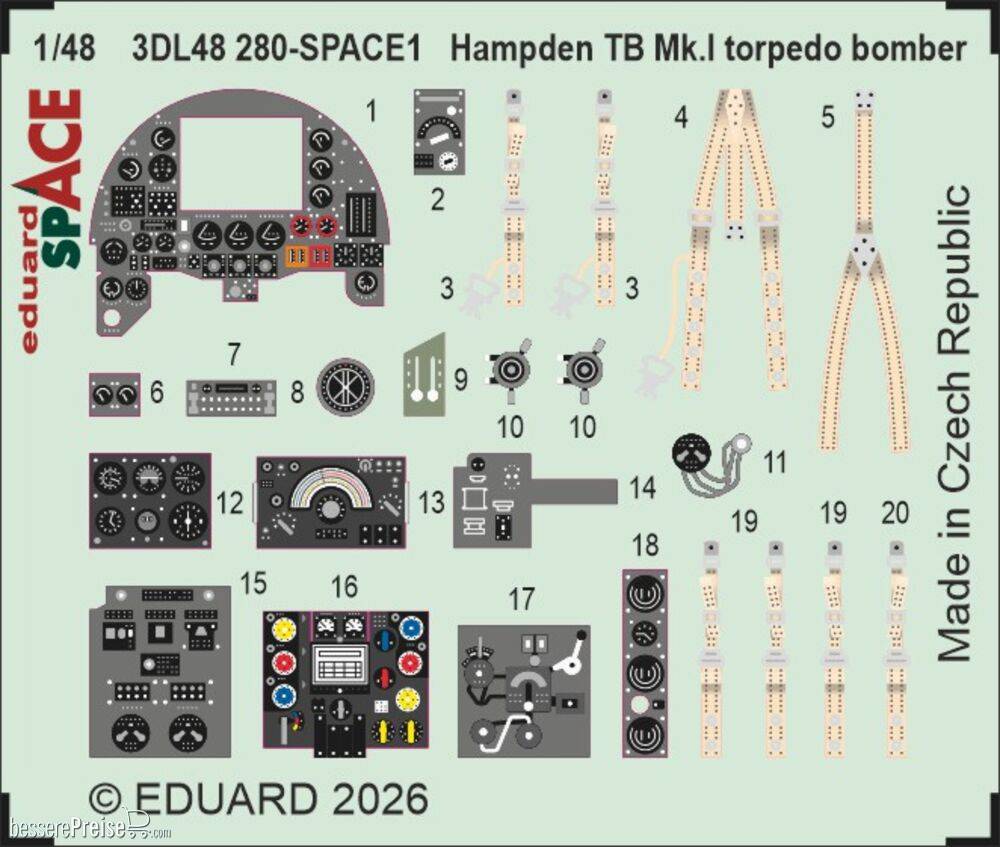 Eduard Accessories 3DL48280