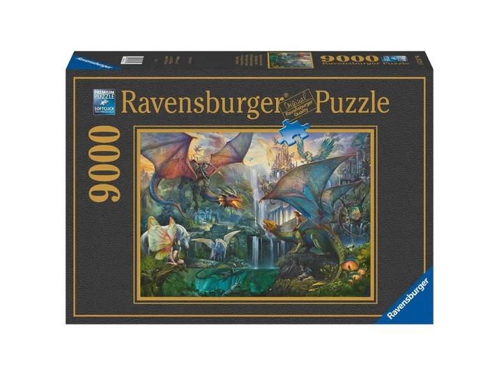 Ravensburger Verlag GmbH Puzzle Ravensburger Puzzle 16721 - Drachenwald 9000 Teile Puzzle für Erwa, Puzzleteile