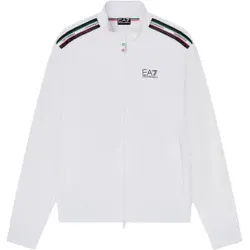 EA7 für Damen. 7W001227_AF13190 Jacke Italian Spirit weiß (L), Lässig, Sportlich, Nylon, Langarm