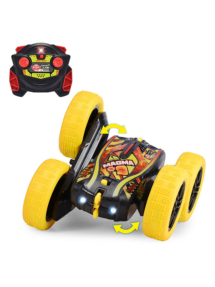 Dickie Ferngesteuertes Auto ''Fire 'n Frost Flippy'' in Gelb - ab 6 Jahren - onesize