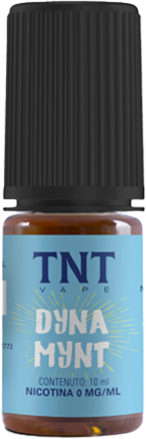 TNT Vape Dyna Mynt Magnifici 7 Liquido Pronto 10ml Menta Eucalipto Ghiaccio