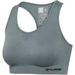 hummel hmlTIF Seamless Sport-BH Damen 6744 - balsam green XS