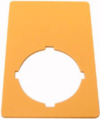 Eaton M22-XZK 216470 Bezeichnungsschild (B x H) 33mm x 50mm unbeschriftet Gelb 1St.