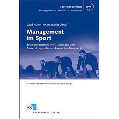 Management im Sport, Gebundene Ausgabe von , Schmidt, Erich Verlag