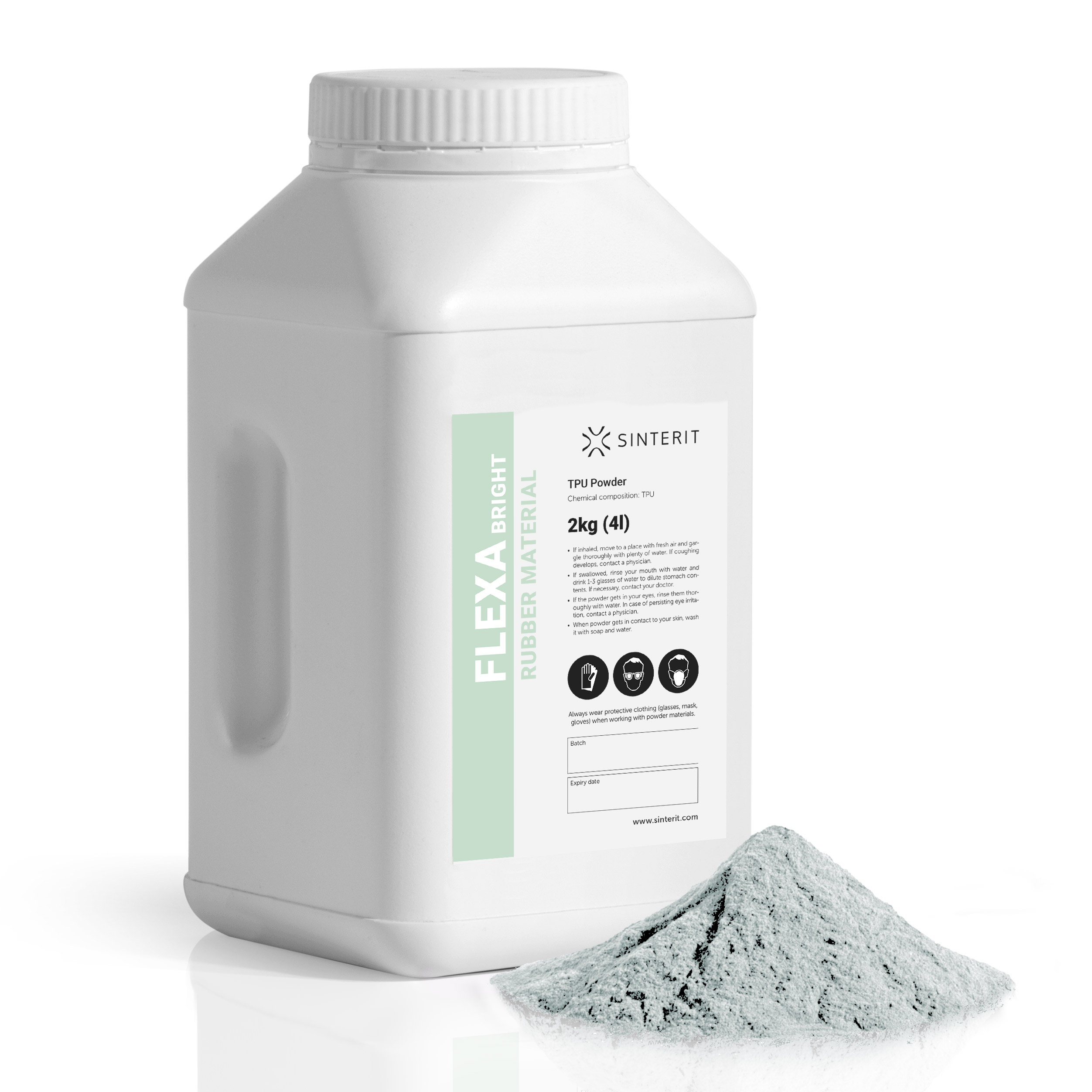 Sinterit Powder - Flexa Bright - 2 kg FZ053
