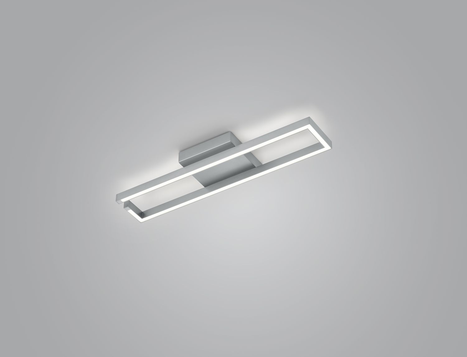 GKS Knapstein LED-Deckenleuchte YOKO 70cm Nickel 91.365.05 4250035831018